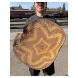 Gigantic Karuk California Indian Basket