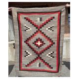 Transitional Klagetoh Navajo Indian Blanket