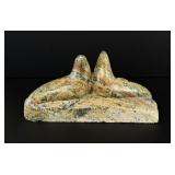 Eddie Omnik Inuit Eskimo Soapstone Seals