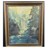 Sprit of Transporation Maxfield Parrish Print