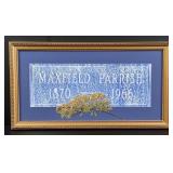 Maxfield Parrish Grave Headstone Rubbing