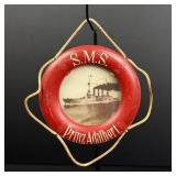 WWI WW1 German SMS Prinz Adalbert Lifebouy Frame