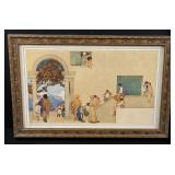 Flrentine Fete Maxfield Parrish Print
