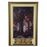 Golden Hour Edison Mazda Maxfield Parrish Calendar