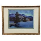 Peace of Evening Maxfield Parrish Print
