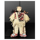 Montana Blackfoot American Indian Beaded Doll