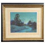 Peace at Twilight Maxfield Parrish Print