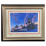 Sunrise Maxfield Parrish Print