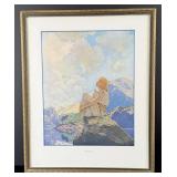 Morning Maxfield Parrish Print