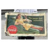 Coca Cola The Pause That Refreshes Sign