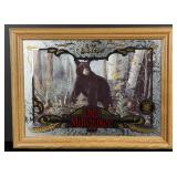 The Bear Old Milwaukee Beer Mirror