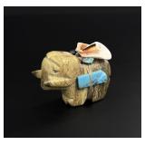 Andy Abeita Zuni Carved Ram Fetish