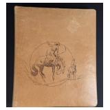 1950s Leather Cowboy Photo Album