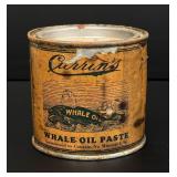 Currins Whale Oil Paste Tin Seattle Washington