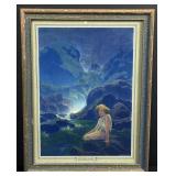 Moonlight Maxfield Parrish Print Calendar Top