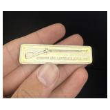 Lincoln Mint R&L 1841 Rifle 1oz Silver Bar