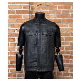 First Classics Leather Motorcycle Vest