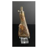 James Dixon & Sons Rifle Butt Stock Powder Flask