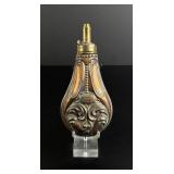 P. Powell & Son Riling 504 Brass Powder Flask