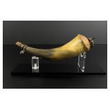Early American Frontier Powder Horn