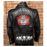 Vintage Jafrum Leather Motorcycle Jacket