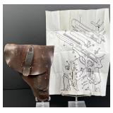 WW2 Italian Army Beretta 1934 Pistol Holster