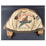 Vintage U2 Wear Me Out Leather Bomber Jacket