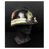 Korean War US Army Painted Police M1 Helmet Liner
