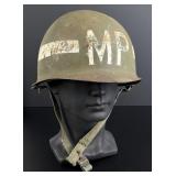 Korean War Military Police US Army M1 Helmet