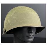 WW2 Rear Seam M1 US Army Helmet
