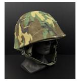 Cold War US Army M1 Paratrooper Helmet