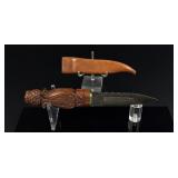 Custom Made Wood Handle Dirk