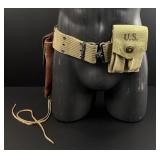 WW2 Colt 1911 Mills Pistol Belt