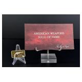 Lincoln Mint Manhattan Revolver 1oz Silver Bar