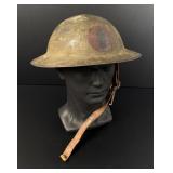WW1 WWI US Army Doughboy Helmet Model 1917 Painted