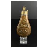 G&JW Hawksley Riling 600 Brass Powder Flask