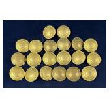 WW2 French Foreign Legion Uniform Buttons