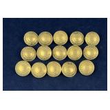 WW2 French Foreign Legion Uniform Buttons