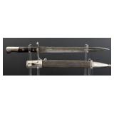 WWI WW1 M1908 Brazilian Mauser Bayonet