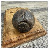 Revolutionary War Fort George Maine Cannonball
