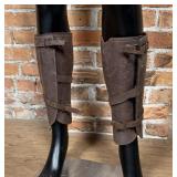 WW1 WWI Leather Cavalry Leggings Gaiters