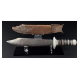 WW2 Plumb Theater Made Bowie Knife