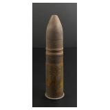 Trench Art WW1 WWI 37mm 1lb Anti Tank Round Shell