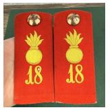 WW1 WWI German Field Artillery Shoulder Boards