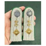 WW2 German Gebirgsjager Shoulder Boards