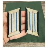 WW2 German Heer Transport Officer Collar Tabs