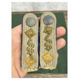 WW2 German Luftwaffe Medical Shoulder Boards