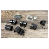 Collection of Weaver Scope Rings