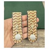 WW2 German Veterinarian Shoulder Boards