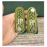 WW2 German Heer Shoulder Boards Field Post